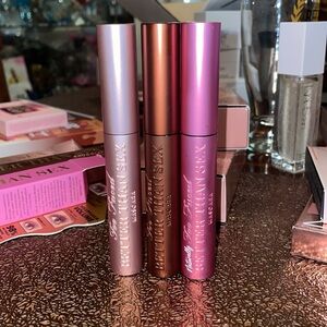 Three brand new Too Faced mascaras